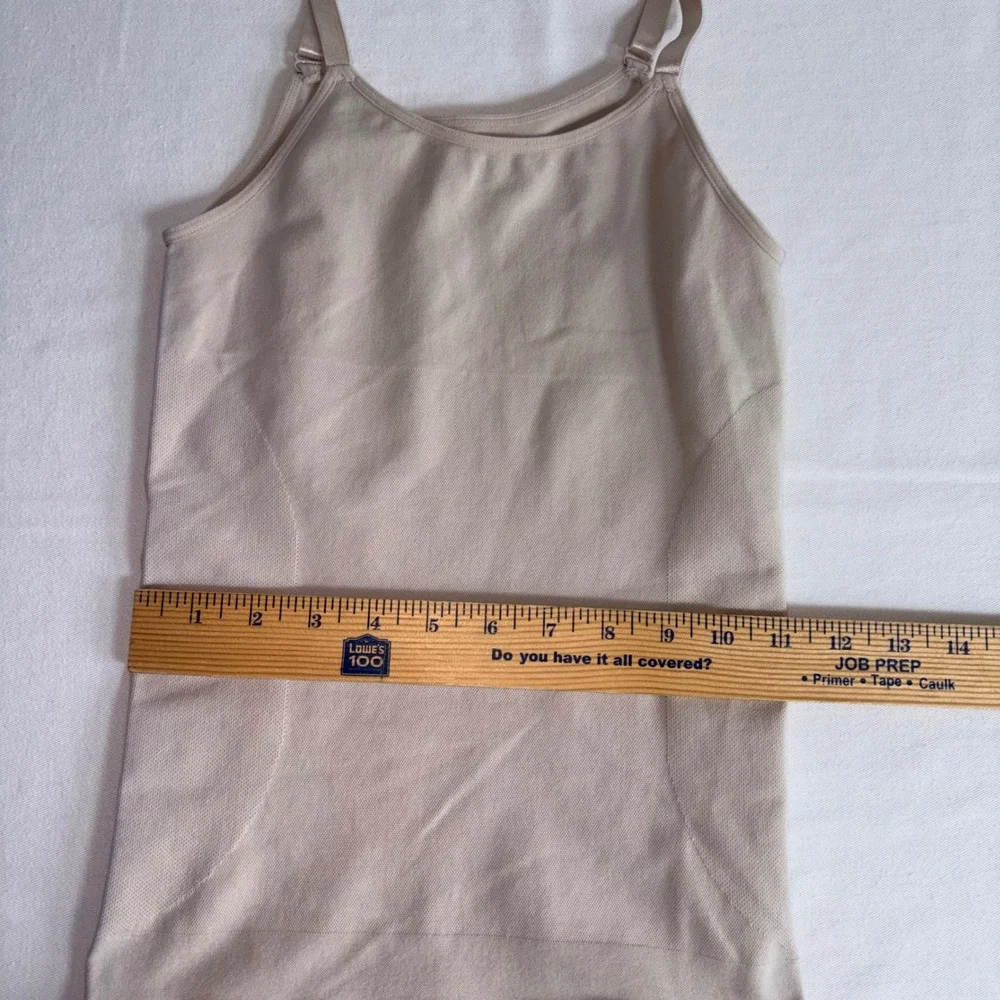 Shapermint Essentials Camisole Medium Beige  Seamless Adjustable Straps